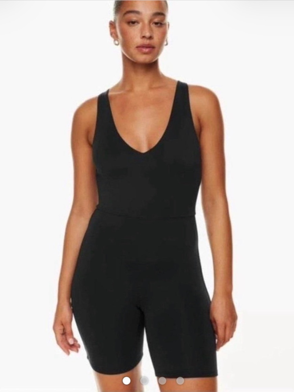 Babaton contour  V neck romper